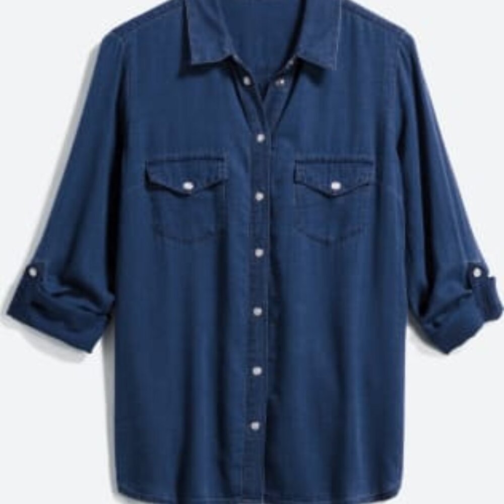 Geni Chambray Cotton Shirt